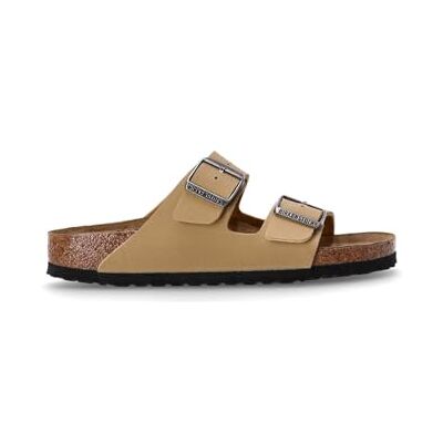 Birkenstock BIRKNSTOCK Sandales Sandale Femme Eco Cuir Beige, Lait Cream, 39 EU Birkenstock BIRKNSTOCK Sandales Sandale Femme Eco Cuir Beige, Lait Cream, 39 EU