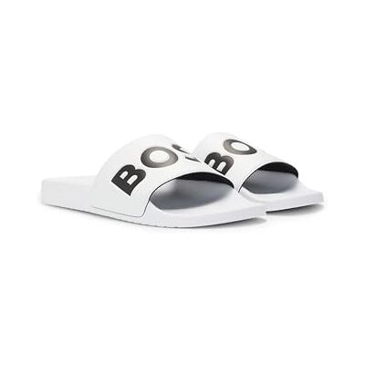 Boss Aryeh_Slid_npvlg, Sandales coulissantes pour homme, Naturel (101), 40 EU Boss Aryeh_Slid_npvlg, Sandales coulissantes pour homme, Naturel (101), 40 EU