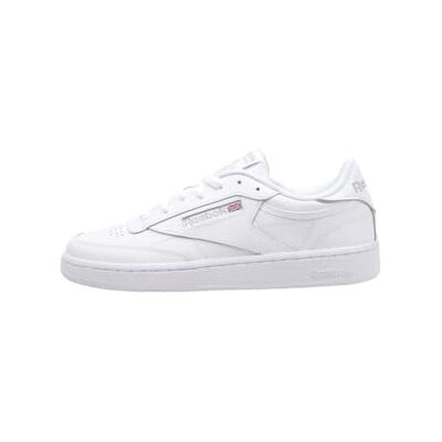 Reebok Club C 85 Femme Baskets, WHITE/LIGHT GREY, 36 EU Reebok Club C 85 Femme Baskets, WHITE/LIGHT GREY, 36 EU