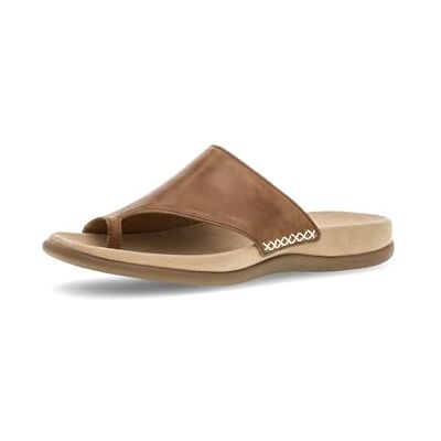 Gabor Lanzarote 700-24 Tan Leather Womens Slip On Mule Sandals, Braun Peanut 24, 37 EU Gabor Lanzarote 700-24 Tan Leather Womens Slip On Mule Sandals, Braun Peanut 24, 37 EU