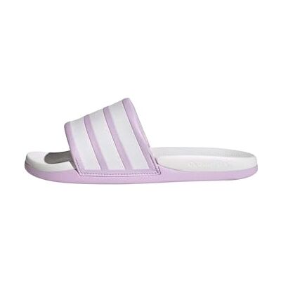 adidas dam Adilette Comfort 2.0 Slides Sandal, ice lavender/ftwr white/ftwr white, 38 EU adidas dam Adilette Comfort 2.0 Slides Sandal, ice lavender/ftwr white/ftwr white, 38 EU