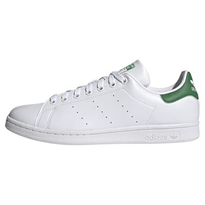 adidas Originals Stan Smith Baskets Homme, Cloud White Collegiate Green, 45.5 EU adidas Originals Stan Smith Baskets Homme, Cloud White Collegiate Green, 45.5 EU