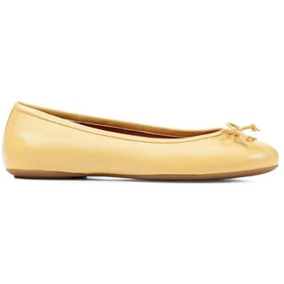 Geox Ballet plat D Palmaria B pour femme, Jaune clair, 37.5 EU Geox Ballet plat D Palmaria B pour femme, Jaune clair, 37.5 EU