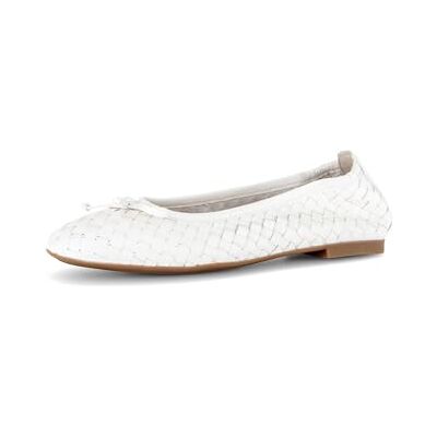 Gabor Ballerines classiques pour femme, Blanc., 41 EU Gabor Ballerines classiques pour femme, Blanc., 41 EU