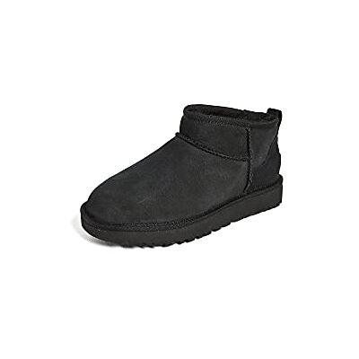 UGG Classic Ultra Mini Femme Bottes de Neige, Noir, 39 EU UGG Classic Ultra Mini Femme Bottes de Neige, Noir, 39 EU
