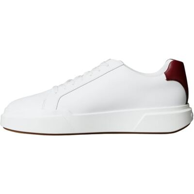 Calvin 8719965074583 LTH YM0YM01344 Chaussures basses à lacets pour homme, blanc (Bright White/New Maroon/Kaki), 46 EU, Blanc éclatant, marron et kaki, 43.5 EU Calvin 8719965074583 LTH YM0YM01344 Chaussures basses à lacets pour homme, blanc (Bright White/New Maroon/Kaki), 46 EU, Blanc éclatant, marron et kaki, 43.5 EU