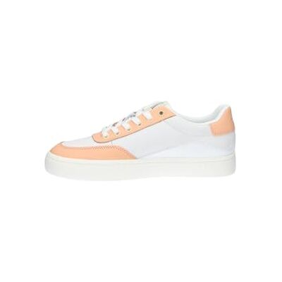 Calvin Baskets basses à lacets classiques pour femme LTH Ml Yw0yw01527, Glace à l'abricot blanc brillant, 39 EU Calvin Baskets basses à lacets classiques pour femme LTH Ml Yw0yw01527, Glace à l'abricot blanc brillant, 39 EU