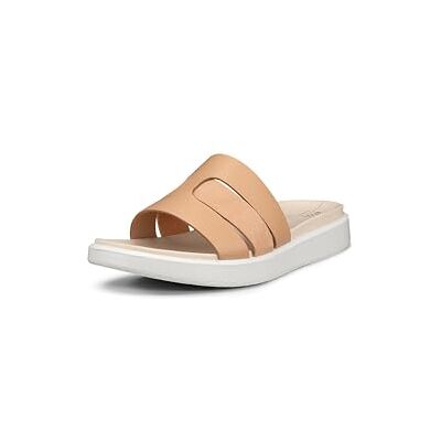 ECCO Sandales Flowt Oasis Slide pour femme, Biscuit Biscuit Nubuck, 5/5.5 UK ECCO Sandales Flowt Oasis Slide pour femme, Biscuit Biscuit Nubuck, 5/5.5 UK