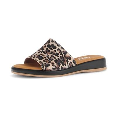 Gabor Mules pour femme, sabots, mules avec largeur supplémentaire modérée (G), Naturel 90, 37.5 EU Gabor Mules pour femme, sabots, mules avec largeur supplémentaire modérée (G), Naturel 90, 37.5 EU