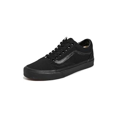 Vans Mixte UA Old Skool Baskets Basses, Noir Black Black, 40.5 EU Vans Mixte UA Old Skool Baskets Basses, Noir Black Black, 40.5 EU