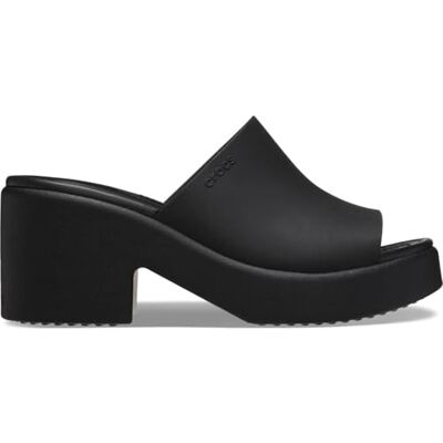 Crocs Sandales à talons Brooklyn pour femme, Noir et noir, 34/35 EU Crocs Sandales à talons Brooklyn pour femme, Noir et noir, 34/35 EU