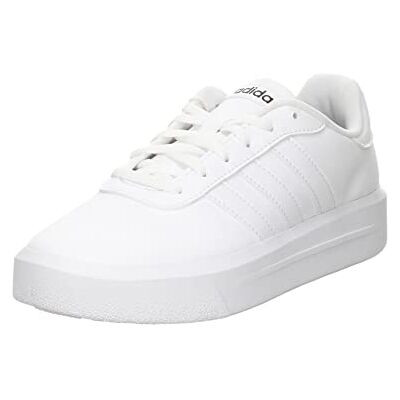 adidas Court Platform Femme Baskets, ftwr white/ftwr white/core black, 40 2/3 EU adidas Court Platform Femme Baskets, ftwr white/ftwr white/core black, 40 2/3 EU