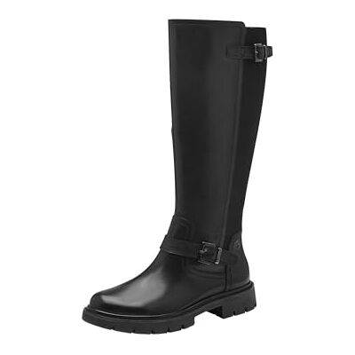 Tamaris Bottes plates Comfort 8-85600-43 pour femme, Noir, 37 EU large Tamaris Bottes plates Comfort 8-85600-43 pour femme, Noir, 37 EU large