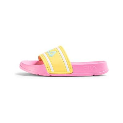 FILA Morro Bay Chaussons unisexes pour enfant, Prism Pink Italian Straw, 33 EU FILA Morro Bay Chaussons unisexes pour enfant, Prism Pink Italian Straw, 33 EU