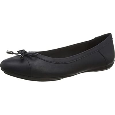 Geox Ballerines D Charlene C pour fille, bleu marine, 35 EU Geox Ballerines D Charlene C pour fille, bleu marine, 35 EU