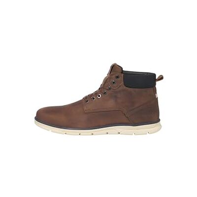 JACK & JONES Jfwtubar Brandy STS Chukka Bottes en cuir pour homme, Marron Brandy Brown Brandy Brown, 41 EU JACK & JONES Jfwtubar Brandy STS Chukka Bottes en cuir pour homme, Marron Brandy Brown Brandy Brown, 41 EU