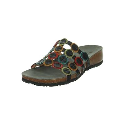 Think! Pantoufles Julia avec doublure en cuir pour femme, Noir Combi 0030, 37 EU Think! Pantoufles Julia avec doublure en cuir pour femme, Noir Combi 0030, 37 EU