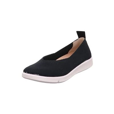 Legero Ballerine Lucca pour femme, Noir 0000, 36 EU Legero Ballerine Lucca pour femme, Noir 0000, 36 EU