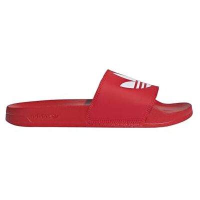 adidas Adilette Lite Homme Mocassin, Scarlet Ftwr White Scarlet, 43 EU adidas Adilette Lite Homme Mocassin, Scarlet Ftwr White Scarlet, 43 EU