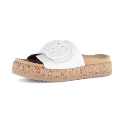 Gabor Mules pour femme, sabots, mules pour femme, meilleur ajustement, Blanc 21, 37 EU Gabor Mules pour femme, sabots, mules pour femme, meilleur ajustement, Blanc 21, 37 EU