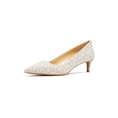Michael Kors Femme Alina Flex Kitten Pump Heeled Shoes, Vanille, 37 EU Michael Kors Femme Alina Flex Kitten Pump Heeled Shoes, Vanille, 37 EU