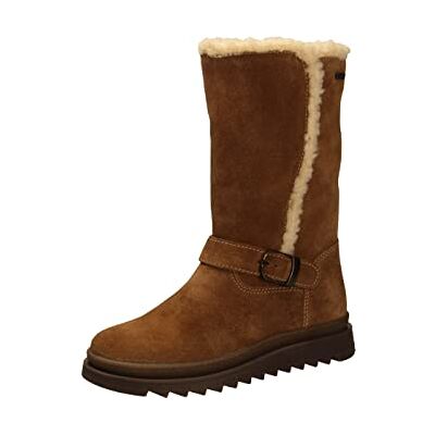 Richter Kinderschuhe Anna, Botte mi-Mollet Fille, Cognac 2900, 28 EU Richter Kinderschuhe Anna, Botte mi-Mollet Fille, Cognac 2900, 28 EU