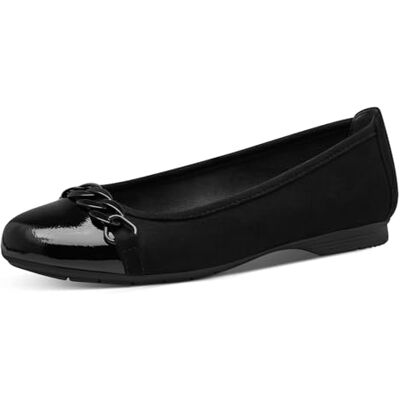 Jana Ballerines pour femme 8-22165-41, Noir 1, 37 EU Jana Ballerines pour femme 8-22165-41, Noir 1, 37 EU