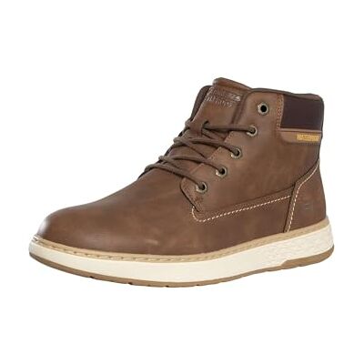 Skechers GARLAN DENO BOTTINES PLATES Homme, Brown Synthetic, 40 EU Skechers GARLAN DENO BOTTINES PLATES Homme, Brown Synthetic, 40 EU