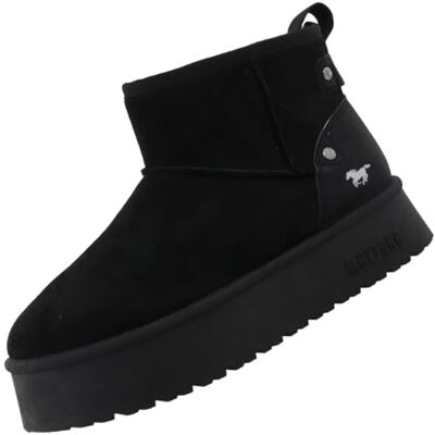 MUSTANG Bottines pour femme Noir 15M0202001 Pointure 37 UE, Noir, 37 EU MUSTANG Bottines pour femme Noir 15M0202001 Pointure 37 UE, Noir, 37 EU