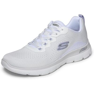 Skechers Femme Arch Fit Summits Daily Flow Espadrilles, White, 39.5 EU Skechers Femme Arch Fit Summits Daily Flow Espadrilles, White, 39.5 EU