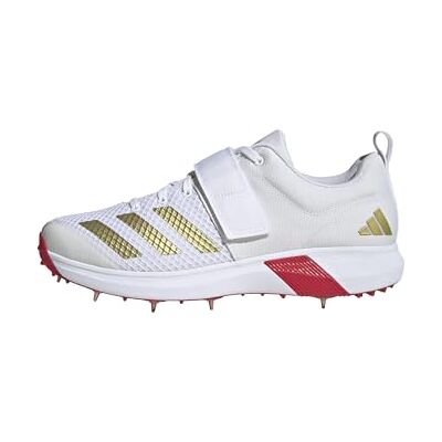 adidas Homme Adipower Vector, Cloud White/Gold Metallic/Pure Ruby, 40 EU adidas Homme Adipower Vector, Cloud White/Gold Metallic/Pure Ruby, 40 EU