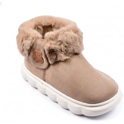 Ozabi Pantoufles Bottines Enfant Fille Chaudes et Légères – Chaussons Hiver à Enfiler Doublés Fourrure Ultra Douce, Semelle EVA Bubble Antidérapante, Mp9760 Marron, 30/31 EU Ozabi Pantoufles Bottines Enfant Fille Chaudes et Légères – Chaussons Hiver à Enfiler Doublés Fourrure Ultra Douce, Semelle EVA Bubble Antidérapante, Mp9760 Marron, 30/31 EU
