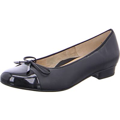 ARA Ballerines fermées Bari pour femme, Noir, 42.5 EU étroit ARA Ballerines fermées Bari pour femme, Noir, 42.5 EU étroit