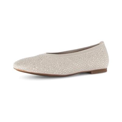Gabor Ballerines classiques pour femme, beige, 39 EU Gabor Ballerines classiques pour femme, beige, 39 EU