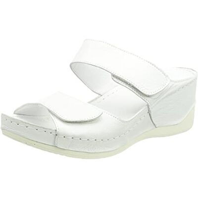 Andrea Conti 0027996, Sandale Femme, Weiß, 41 EU Andrea Conti 0027996, Sandale Femme, Weiß, 41 EU