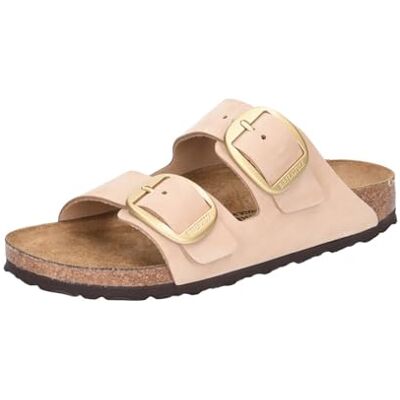 Birkenstock Sandalo Arizona in nabuk Sabbia 40 Birkenstock Sandalo Arizona in nabuk Sabbia 40