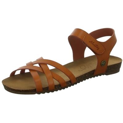MUSTANG Sandales femme 5057-802-307, cognac, 33 EU MUSTANG Sandales femme 5057-802-307, cognac, 33 EU