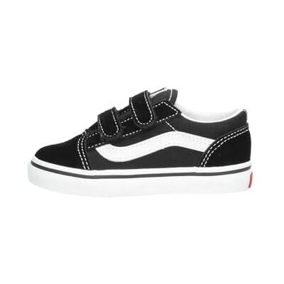 Vans Chaussures de premiers pas U Sk8-hi unisexes pour enfants, Noir, 20 EU Vans Chaussures de premiers pas U Sk8-hi unisexes pour enfants, Noir, 20 EU