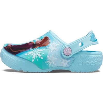 Crocs FL Disney La Reine des Neiges II Clog K, Obstruction Mixte Enfant, Bleu glace, 20/21 EU Crocs FL Disney La Reine des Neiges II Clog K, Obstruction Mixte Enfant, Bleu glace, 20/21 EU