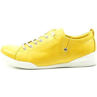 Andrea Conti chaussures à lacets femme 0345724, Pointure:42 EU, La couleur:jaune Andrea Conti chaussures à lacets femme 0345724, Pointure:42 EU, La couleur:jaune