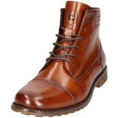 bugatti Bottines à lacets pour homme avec fermeture éclair Look professionnel Cognac Taille 44 EU, cognac, 44 EU bugatti Bottines à lacets pour homme avec fermeture éclair Look professionnel Cognac Taille 44 EU, cognac, 44 EU