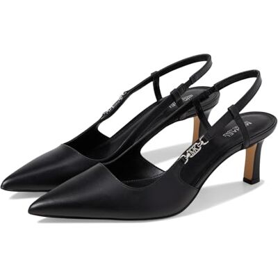 Michael Kors Daniella Mid Sling Chaussures à talons pour femme, Noir, 36.5 EU Michael Kors Daniella Mid Sling Chaussures à talons pour femme, Noir, 36.5 EU