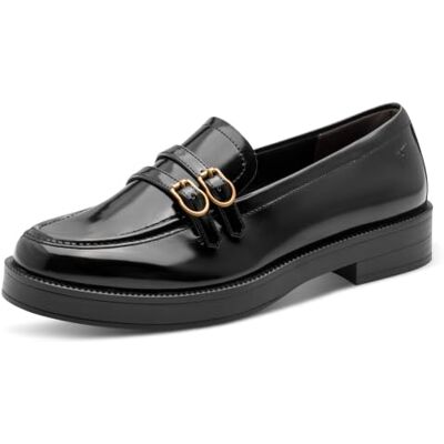 Tamaris Chaussons végétaliens pour femme, Noir, 39 EU Tamaris Chaussons végétaliens pour femme, Noir, 39 EU
