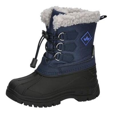Lico Bottes de neige Hannes pour garçon, bleu marine, 28 EU Lico Bottes de neige Hannes pour garçon, bleu marine, 28 EU