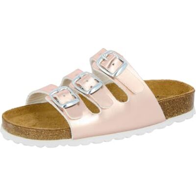 Lico Mules Bioline Kids Shine pour fille, Rose, 40 EU Lico Mules Bioline Kids Shine pour fille, Rose, 40 EU