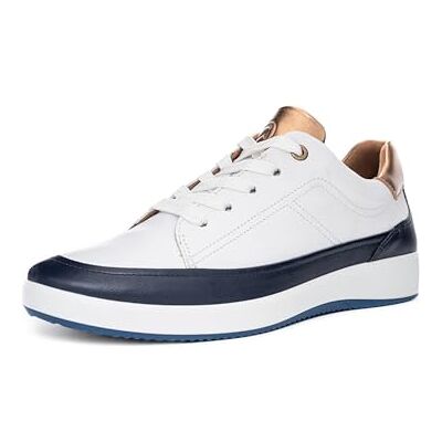 ARA Baskets Roma pour femme, Bleu et blanc, 37 EU large ARA Baskets Roma pour femme, Bleu et blanc, 37 EU large