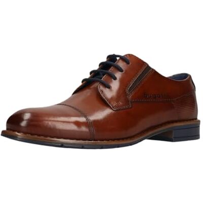 bugatti Chaussures basses à lacets pour homme, Cognac 6300, 40 EU bugatti Chaussures basses à lacets pour homme, Cognac 6300, 40 EU