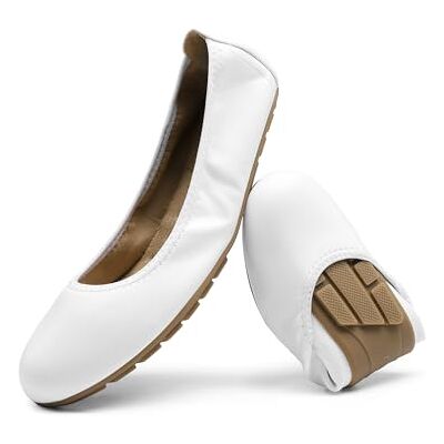 DREAM PAIRS Chaussures de danse pliantes pour femme, ballerines pliables à bout rond, confortables à enfiler, chaussures habillées et chaussures de fête DREAM PAIRS Chaussures de danse pliantes pour femme, ballerines pliables à bout rond, confortables à enfiler, chaussures habillées et chaussures de fête
