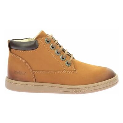 Kickers Tackland, Bottes & Bottines Mixte Enfant, Camel Marron, 21 EU Kickers Tackland, Bottes & Bottines Mixte Enfant, Camel Marron, 21 EU