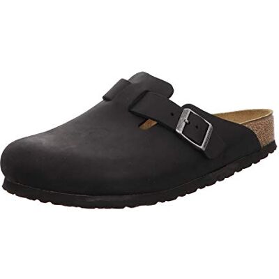 Birkenstock Boston NU Normal, Noir, 39 EU Birkenstock Boston NU Normal, Noir, 39 EU